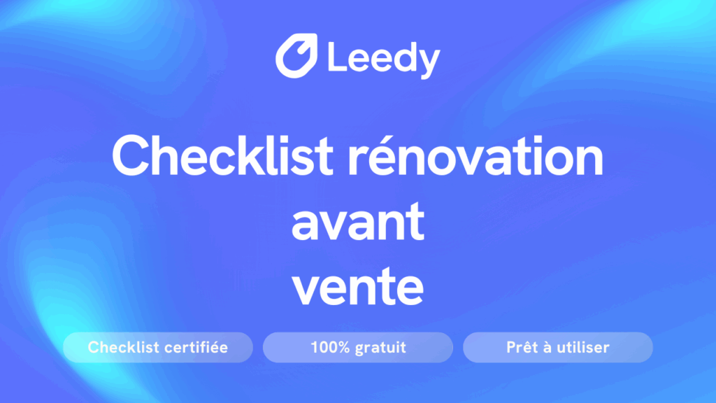 Checklist rénovation avant vente – Suisse romande (PDF)