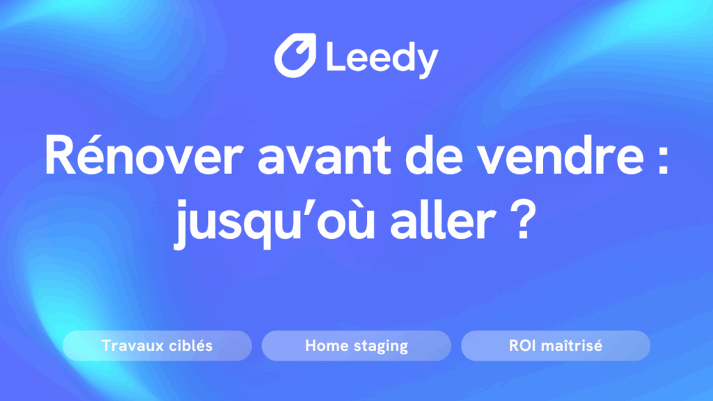 Rénover avant de vendre en Suisse romande : jusqu’où aller ? – Guide pratique (PDF)