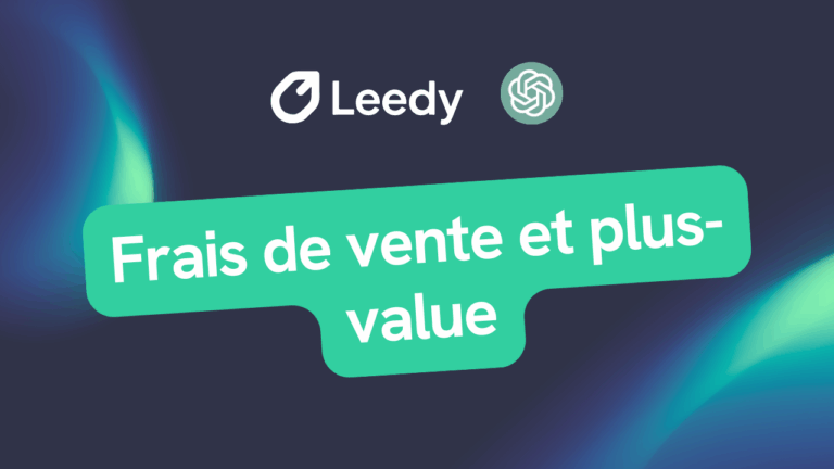 Frais de vente et plus-value