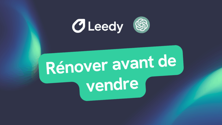 Rénover avant de vendre