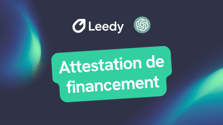 Attestation de financement