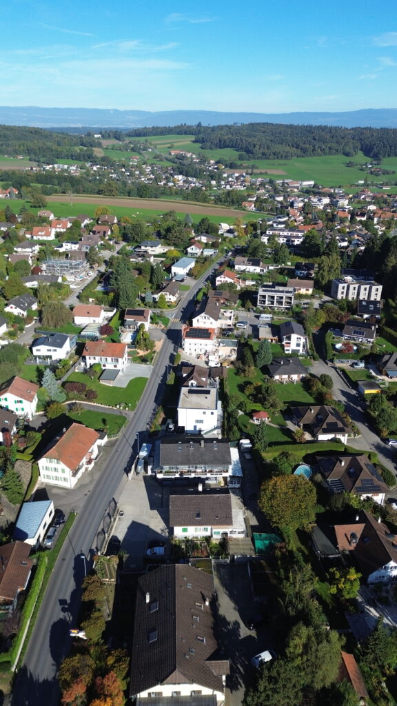 vue drone de corminboeuf