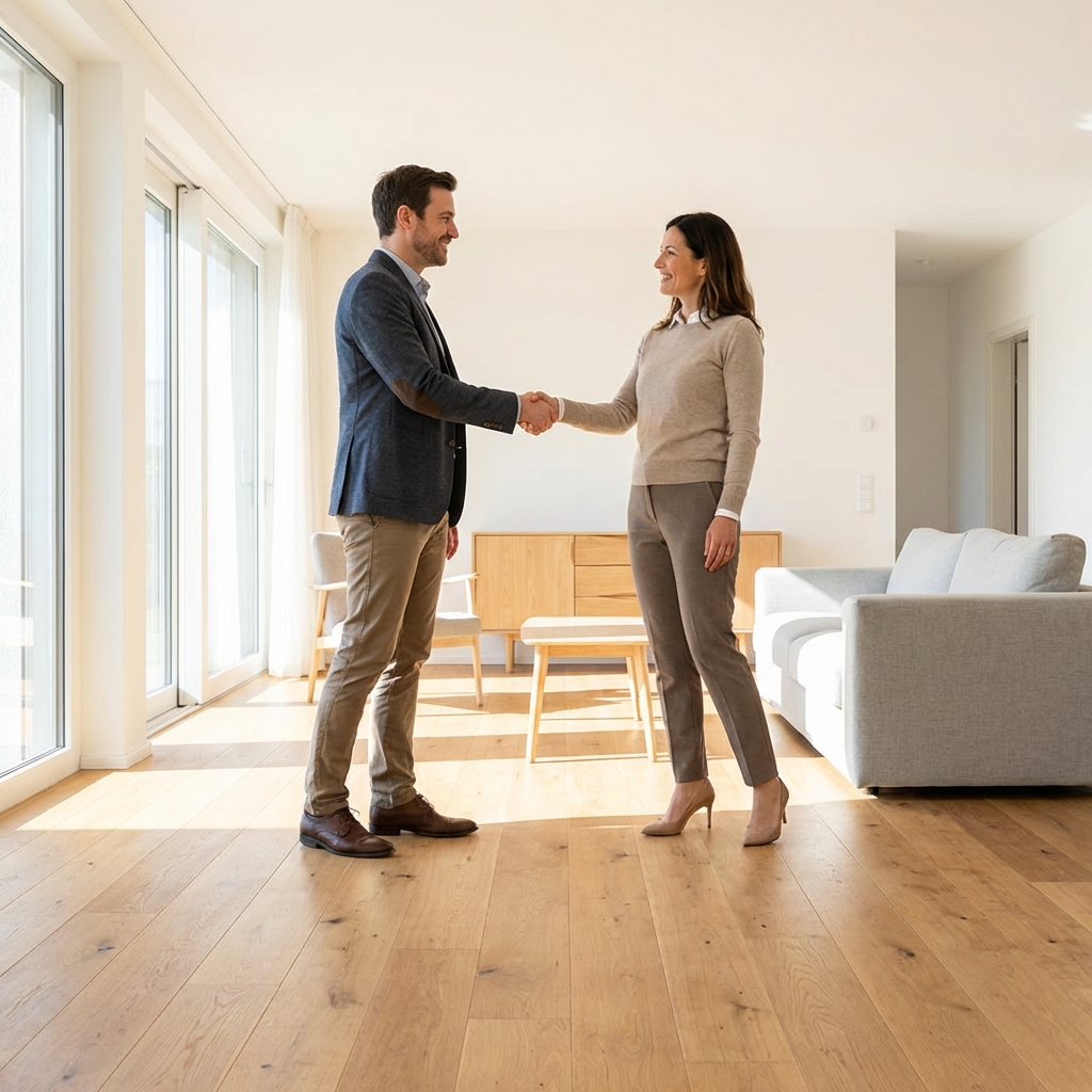 Conclusion d'un accord de financement avec un expert en crédit hypothécaire à Hermance.